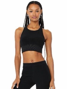 Alo Black Racerback  M